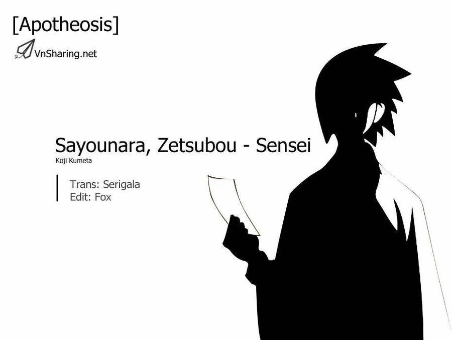 Sayonara Zetsubou Sensei Chapter 11 - 1