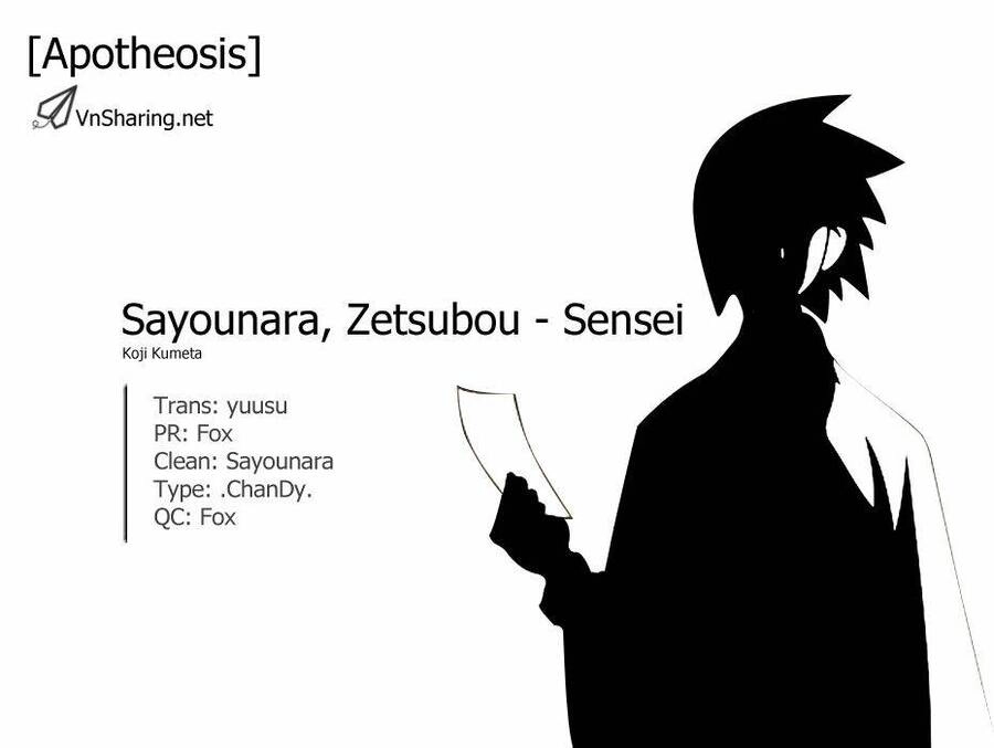 Sayonara Zetsubou Sensei Chapter 27 - 1