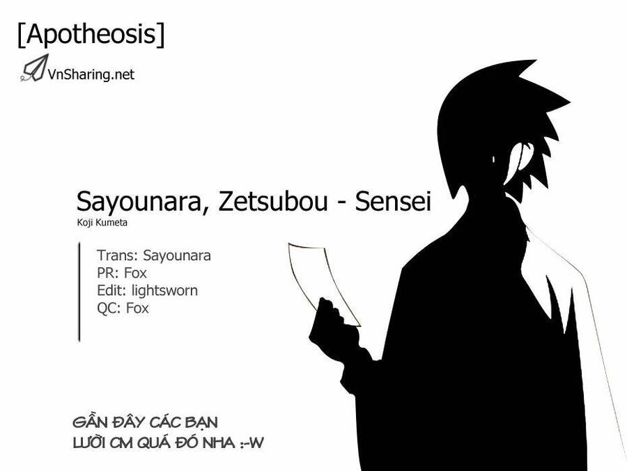 Sayonara Zetsubou Sensei Chapter 32 - 1