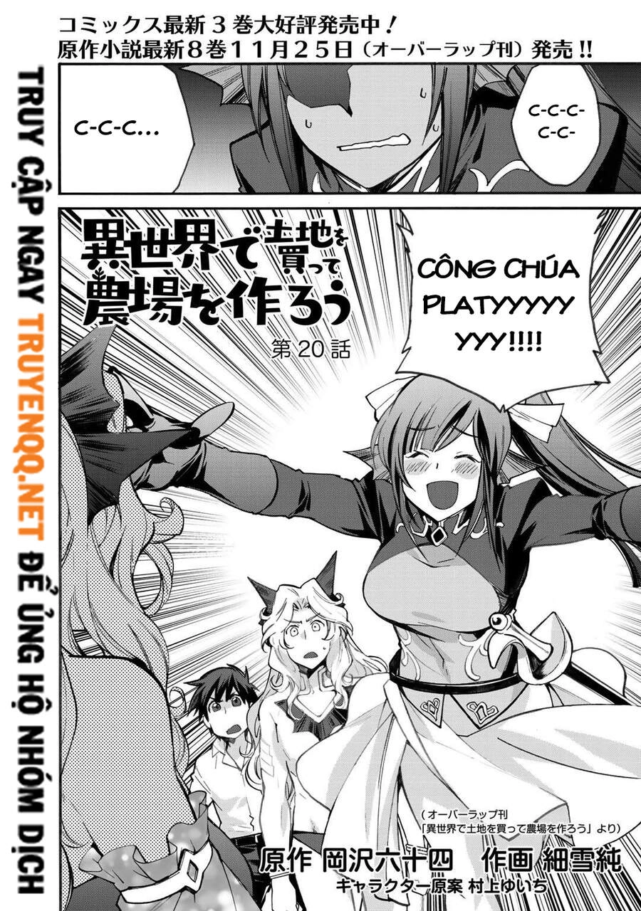 Isekai De Tochi O Katte Noujou O Tsukurou Chapter 20 - 3