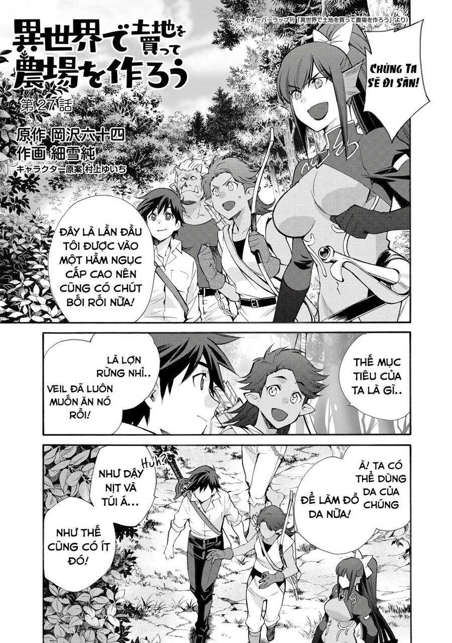 Isekai De Tochi O Katte Noujou O Tsukurou Chapter 27 - 2