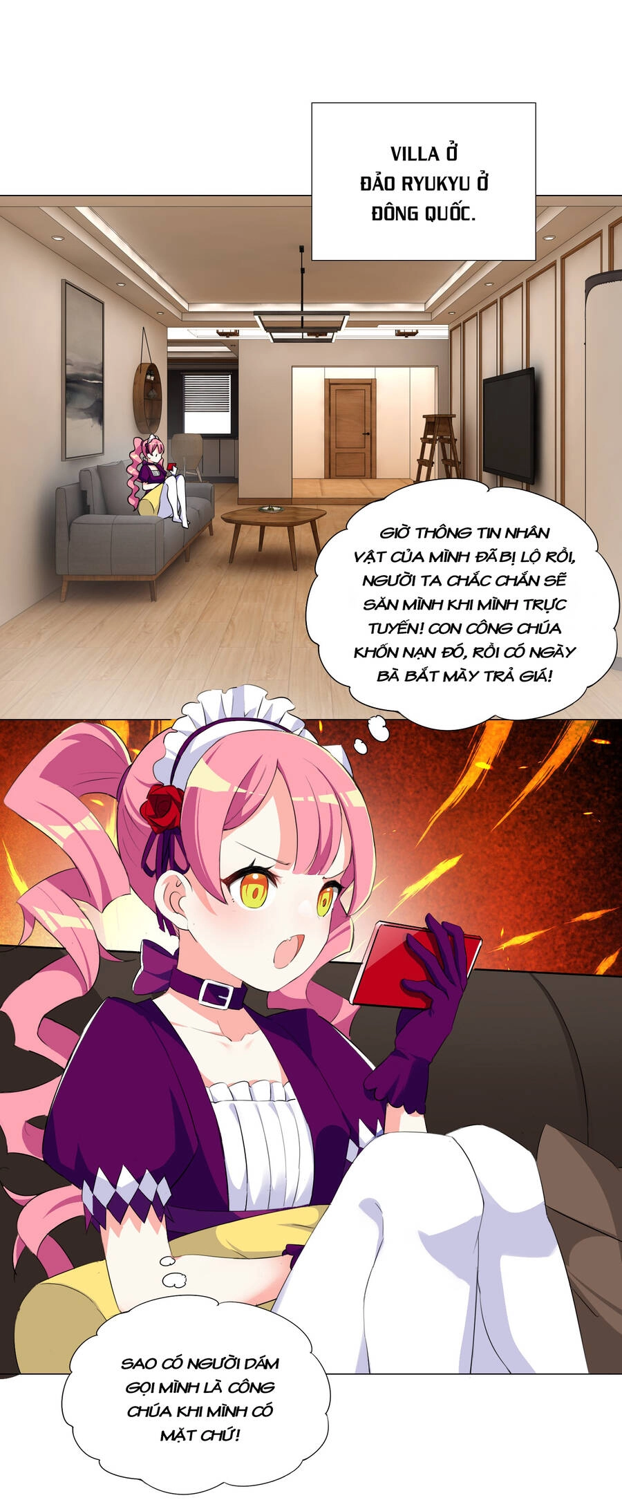 Số Phận Bắt Buộc Tôi Làm Công Chúa Siêu May Mắn Chapter 22 - 25