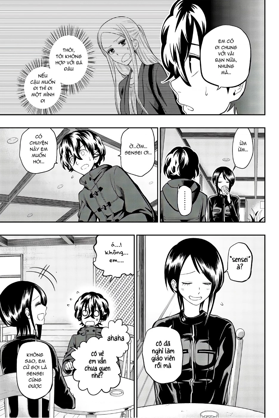 Hoshino, Me O Tsubette Chapter 85 - 9