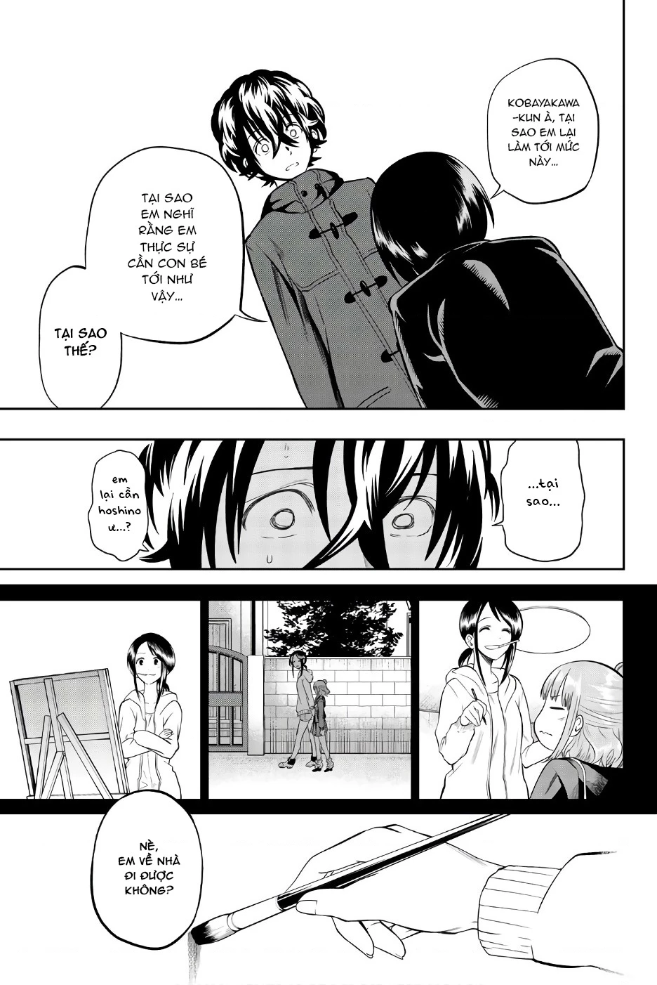 Hoshino, Me O Tsubette Chapter 85 - 21