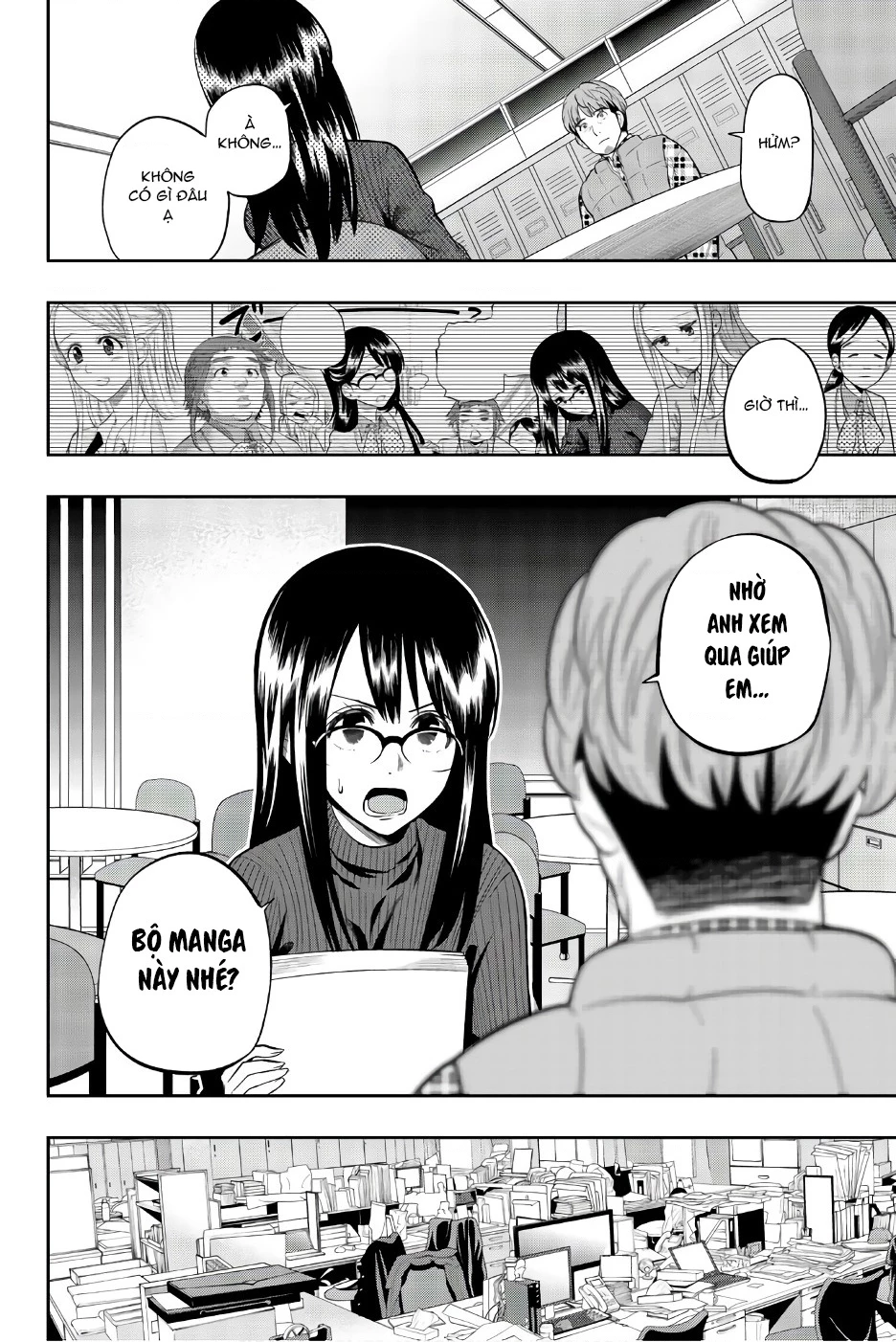 Hoshino, Me O Tsubette Chapter 87 - 10