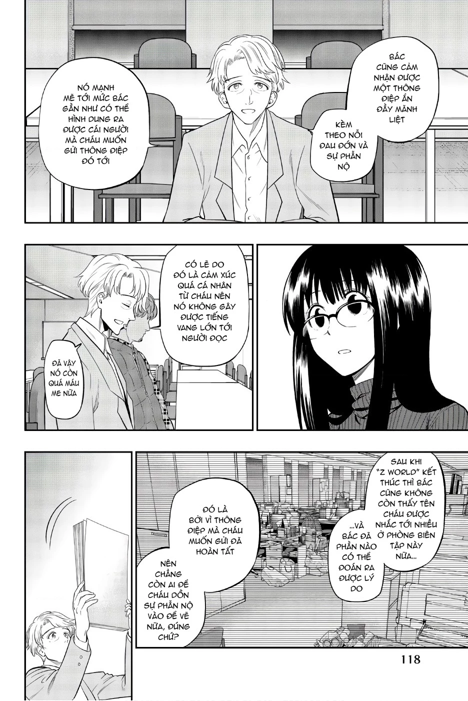 Hoshino, Me O Tsubette Chapter 88 - 8