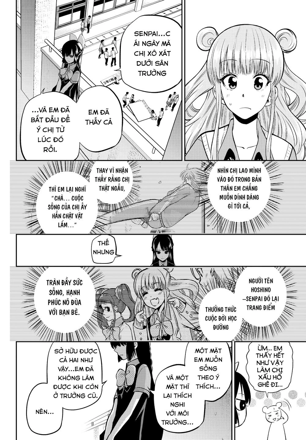 Hoshino, Me O Tsubette Chapter 38 - 17