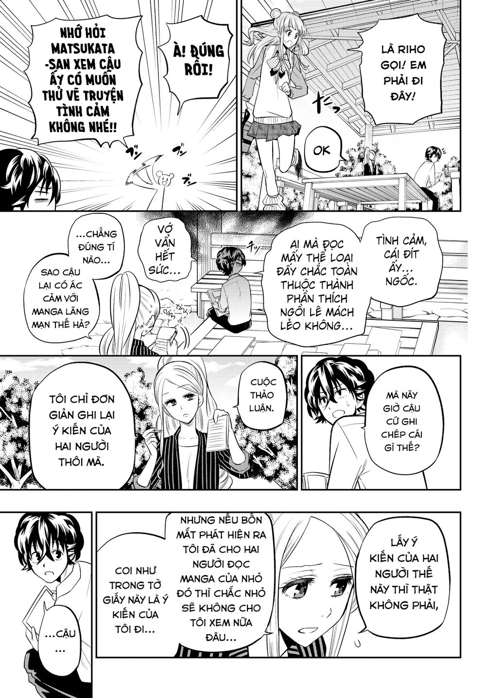 Hoshino, Me O Tsubette Chapter 43 - 18