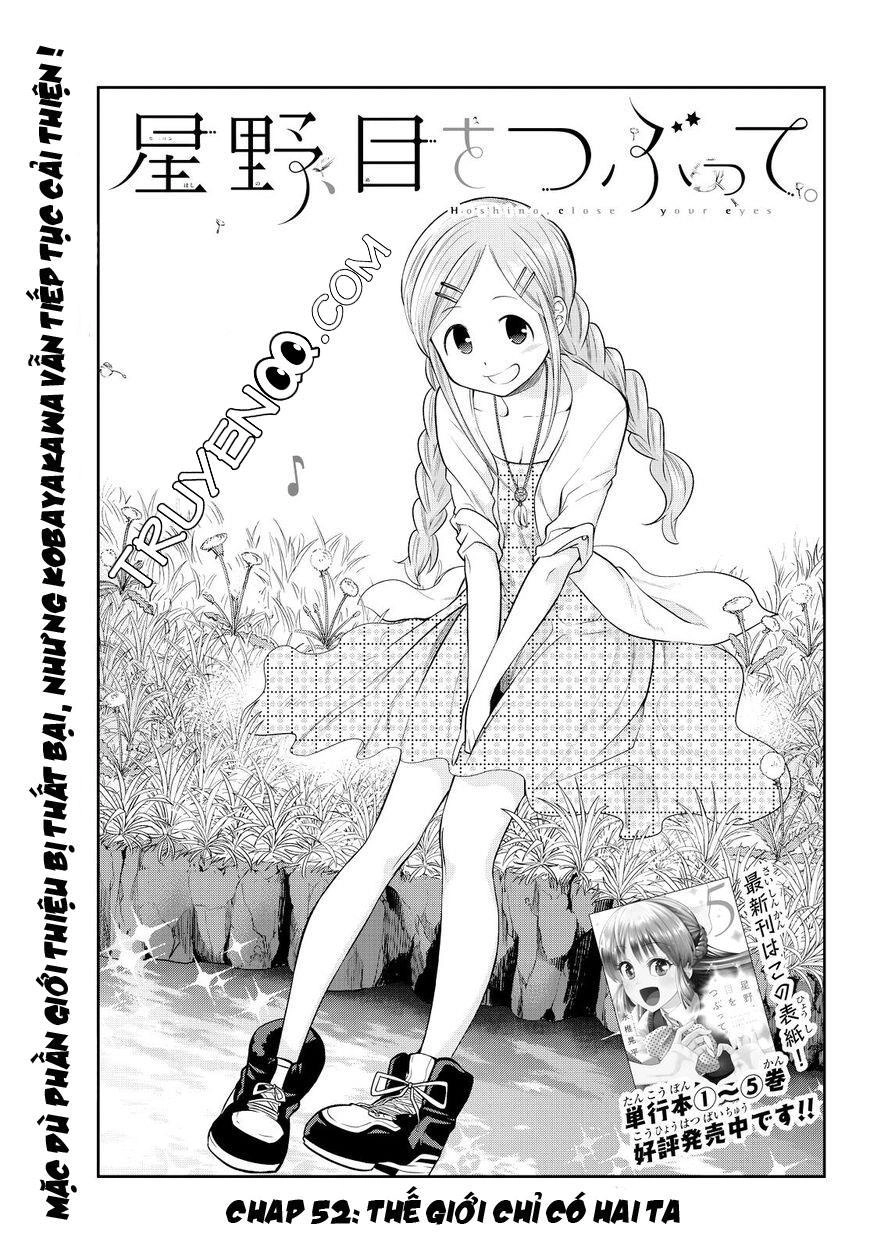 Hoshino, Me O Tsubette Chapter 52 - 2