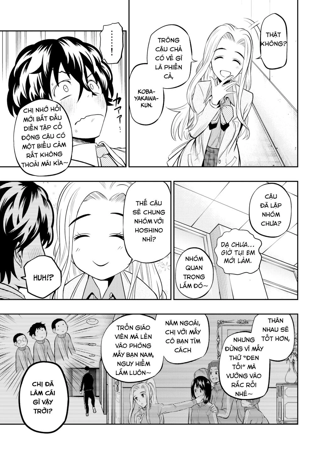 Hoshino, Me O Tsubette Chapter 59 - 9