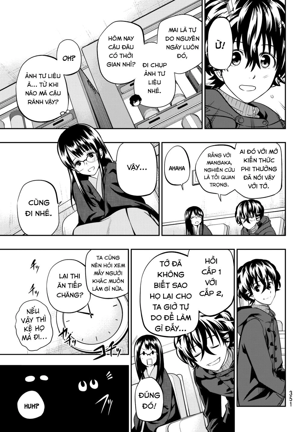 Hoshino, Me O Tsubette Chapter 61 - 9