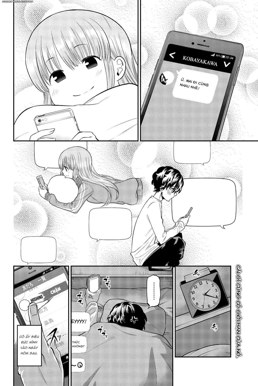 Hoshino, Me O Tsubette Chapter 67 - 24