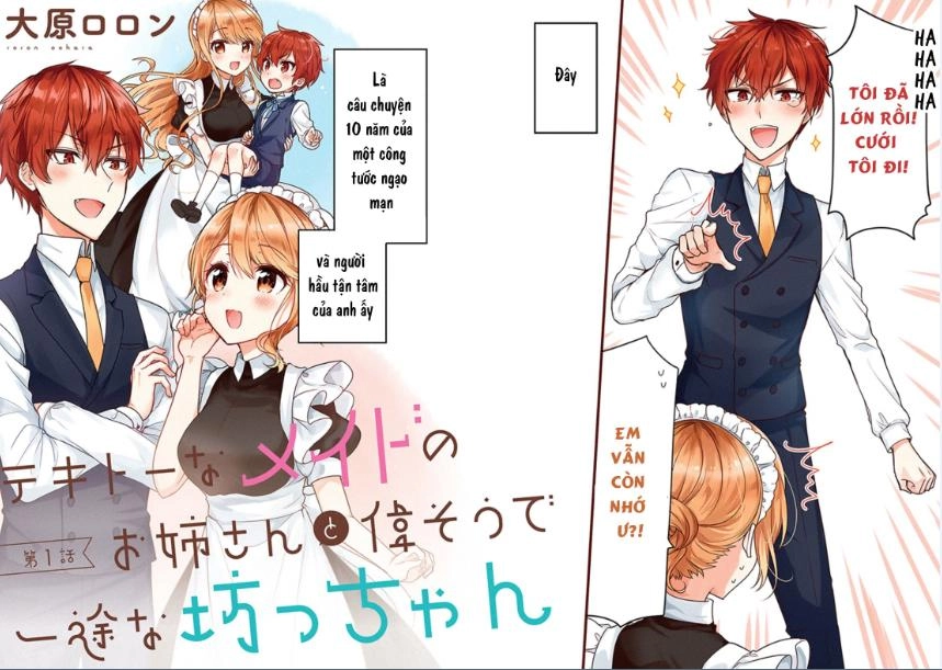 Tekito Na Maid No Oneesan & Erasou De Ichizu Na Botchan Chapter 1 - 4