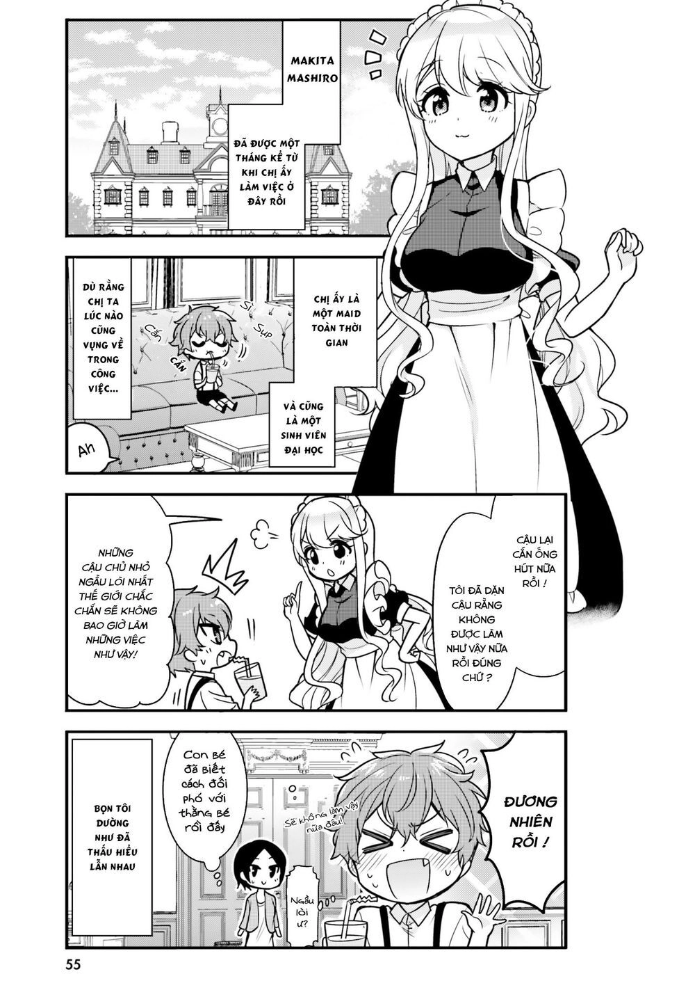 Tekito Na Maid No Oneesan & Erasou De Ichizu Na Botchan Chapter 5 - 4