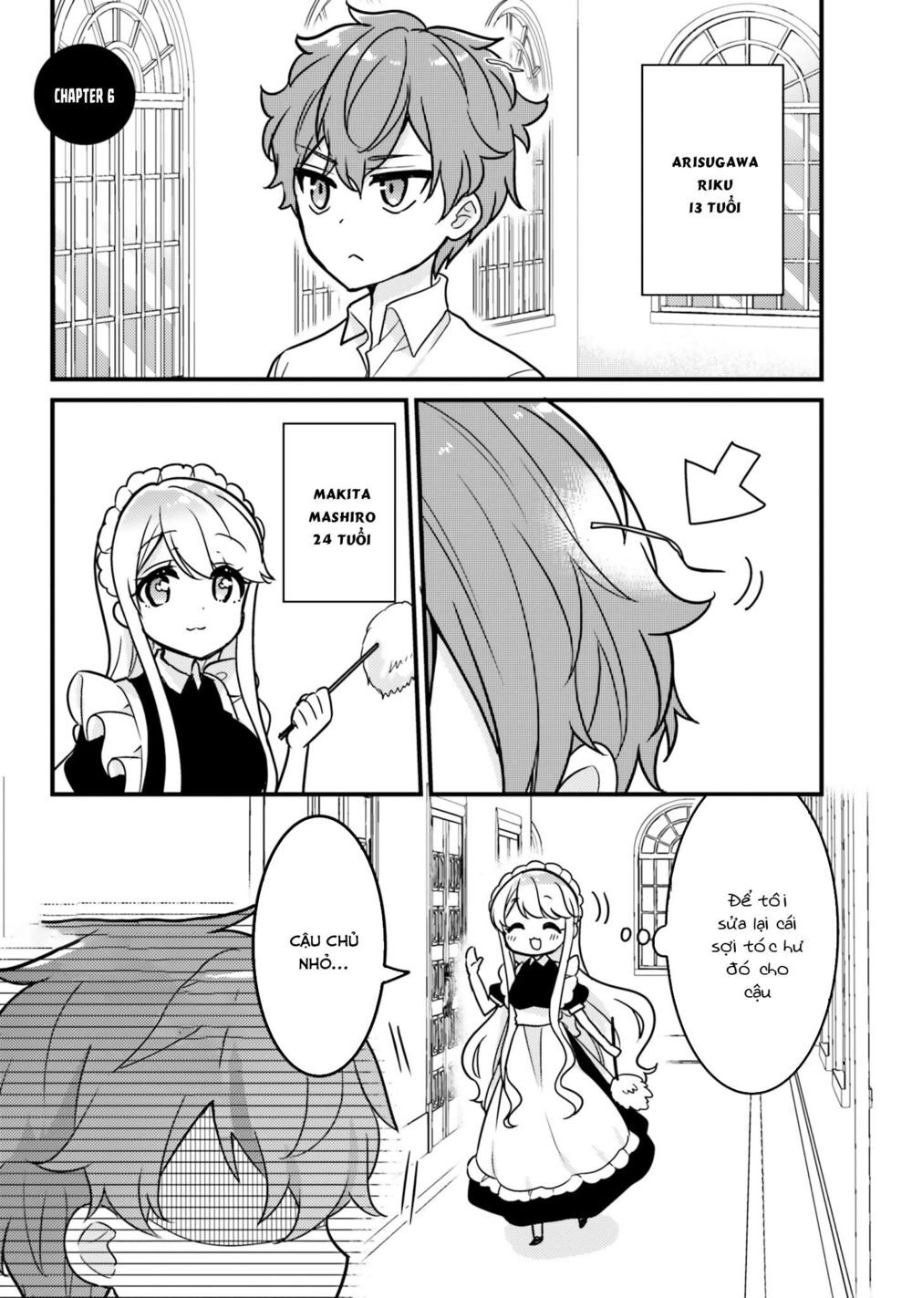 Tekito Na Maid No Oneesan & Erasou De Ichizu Na Botchan Chapter 6 - 1