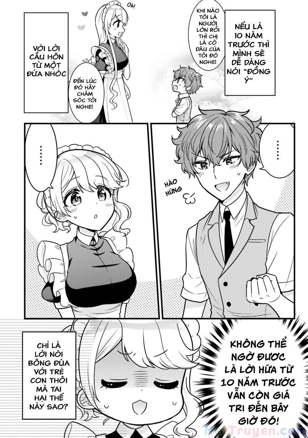 Tekito Na Maid No Oneesan & Erasou De Ichizu Na Botchan Chapter 10 - 3