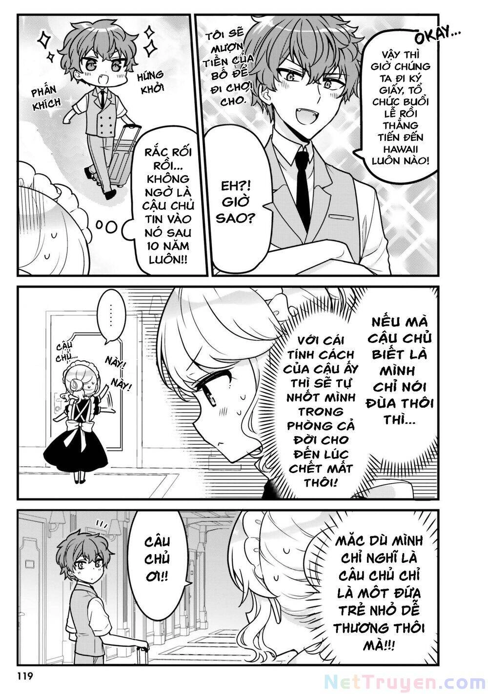 Tekito Na Maid No Oneesan & Erasou De Ichizu Na Botchan Chapter 10 - 4