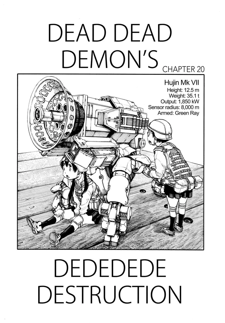 Sự Hủy Diệt Dededede Của Dead Dead Demon Chapter 20 - 1