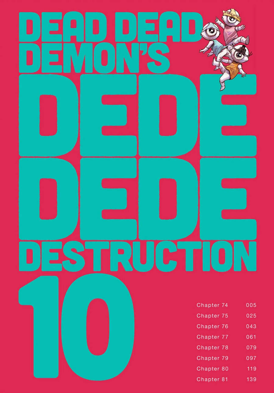 Sự Hủy Diệt Dededede Của Dead Dead Demon Chapter 74 - 5