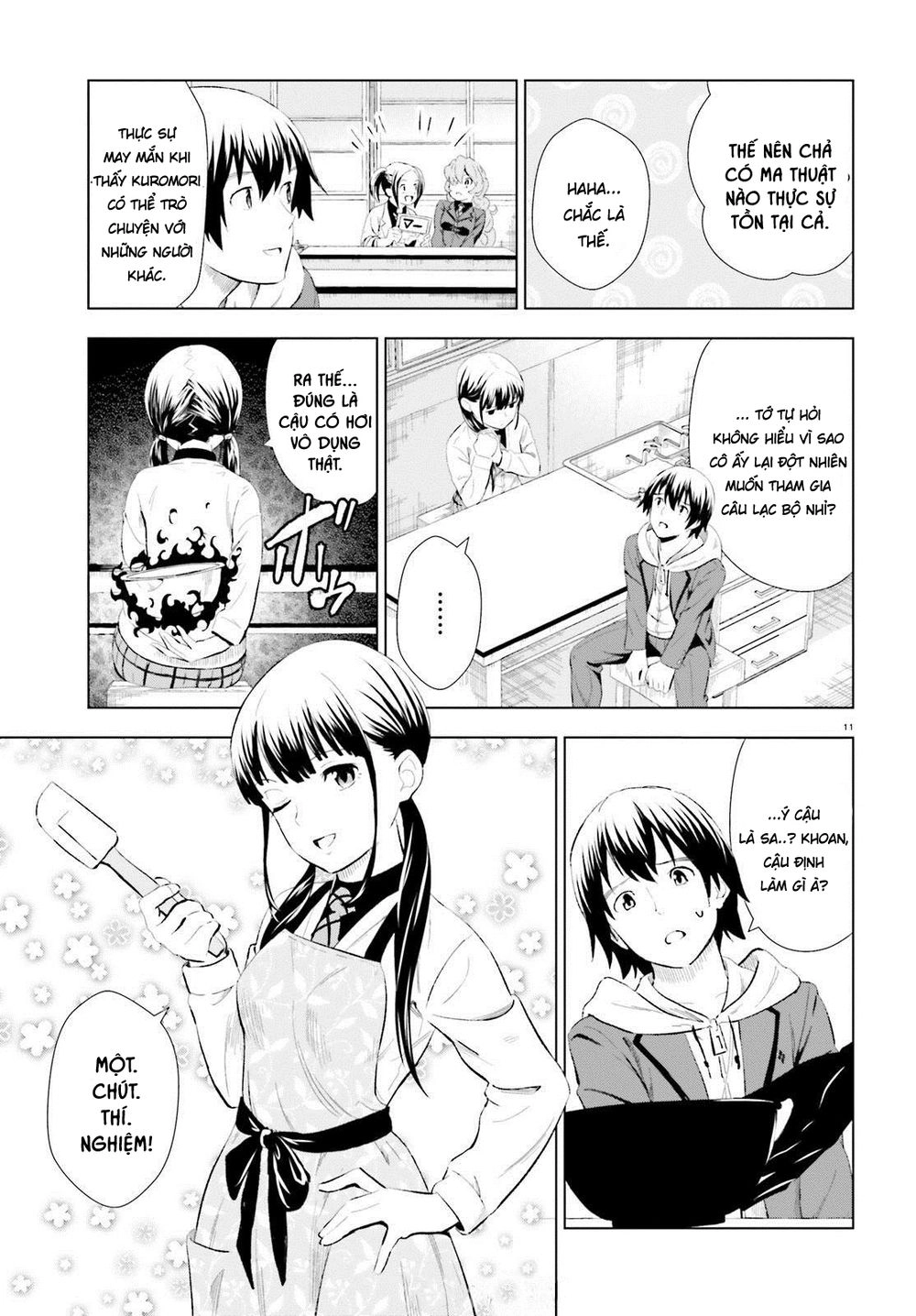 Kuromori-San Can Not Use A Smartphone Chapter 7 - 12