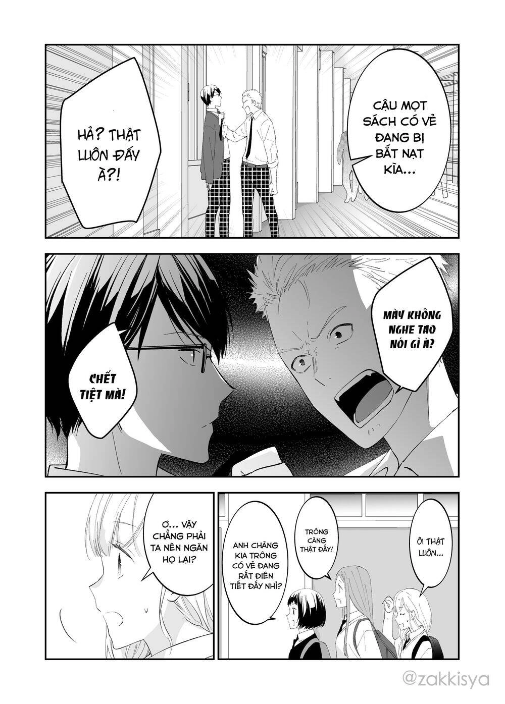 Mai Là Tận Thế Rồi Nên Cậu Có Thể Cho Tôi Sờ Ngực Cậu Được Không? Chapter 4 - 3