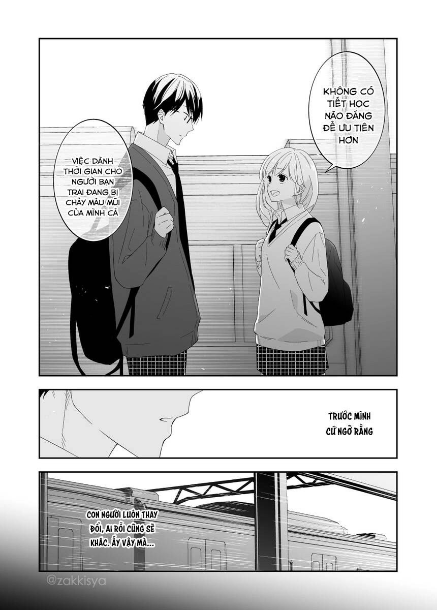 Mai Là Tận Thế Rồi Nên Cậu Có Thể Cho Tôi Sờ Ngực Cậu Được Không? Chapter 18 - 5