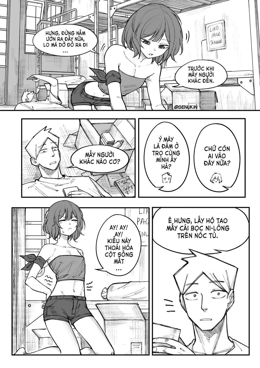 Thằng bạn cùng phòng của tôi chắc cũng xinh? Chapter 4 - 1