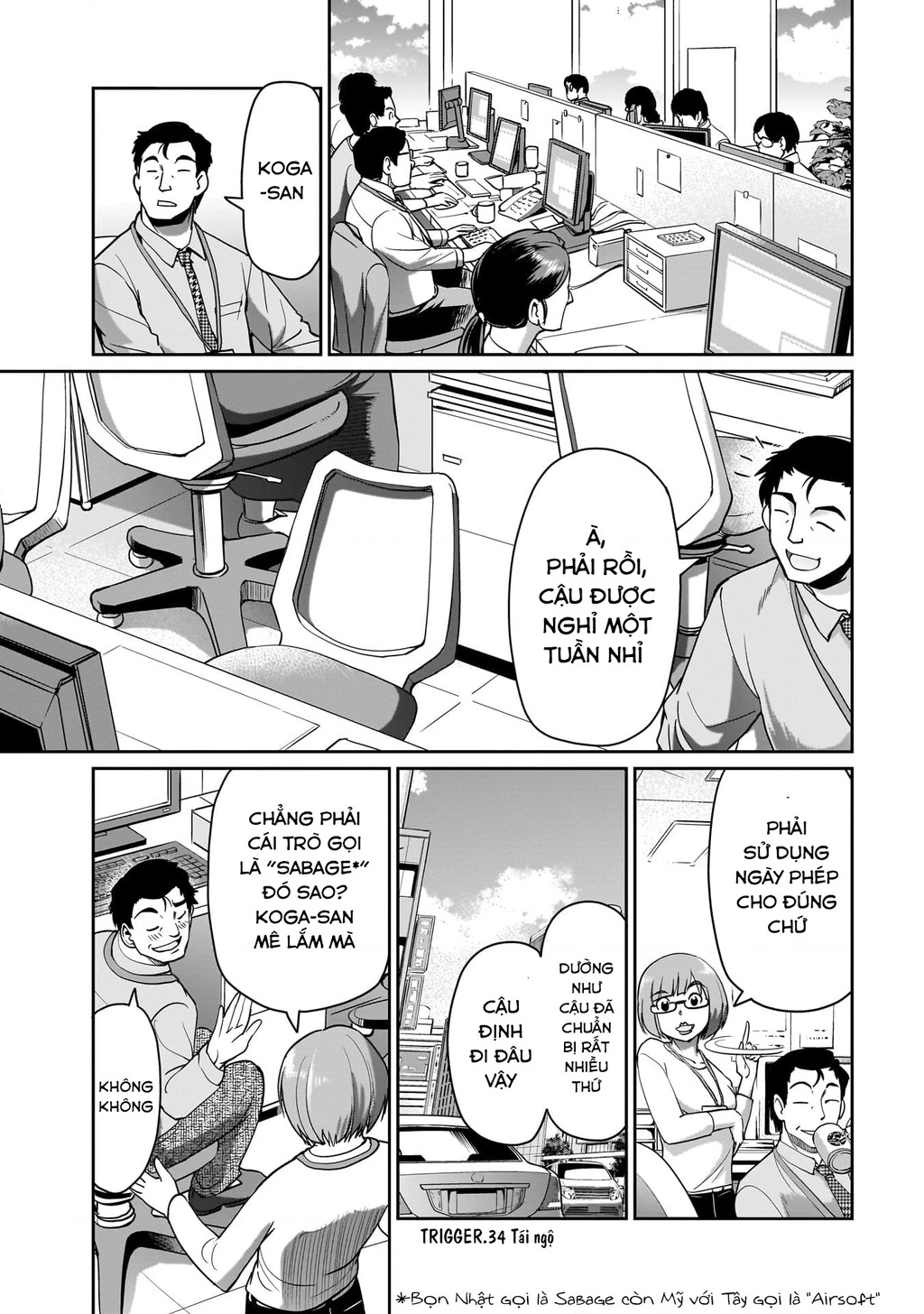 Cuộc Sống "Thiện Xạ" Của Ông Chú Được Triệu Hồi Sang Dị Giới Chapter 34 - 4