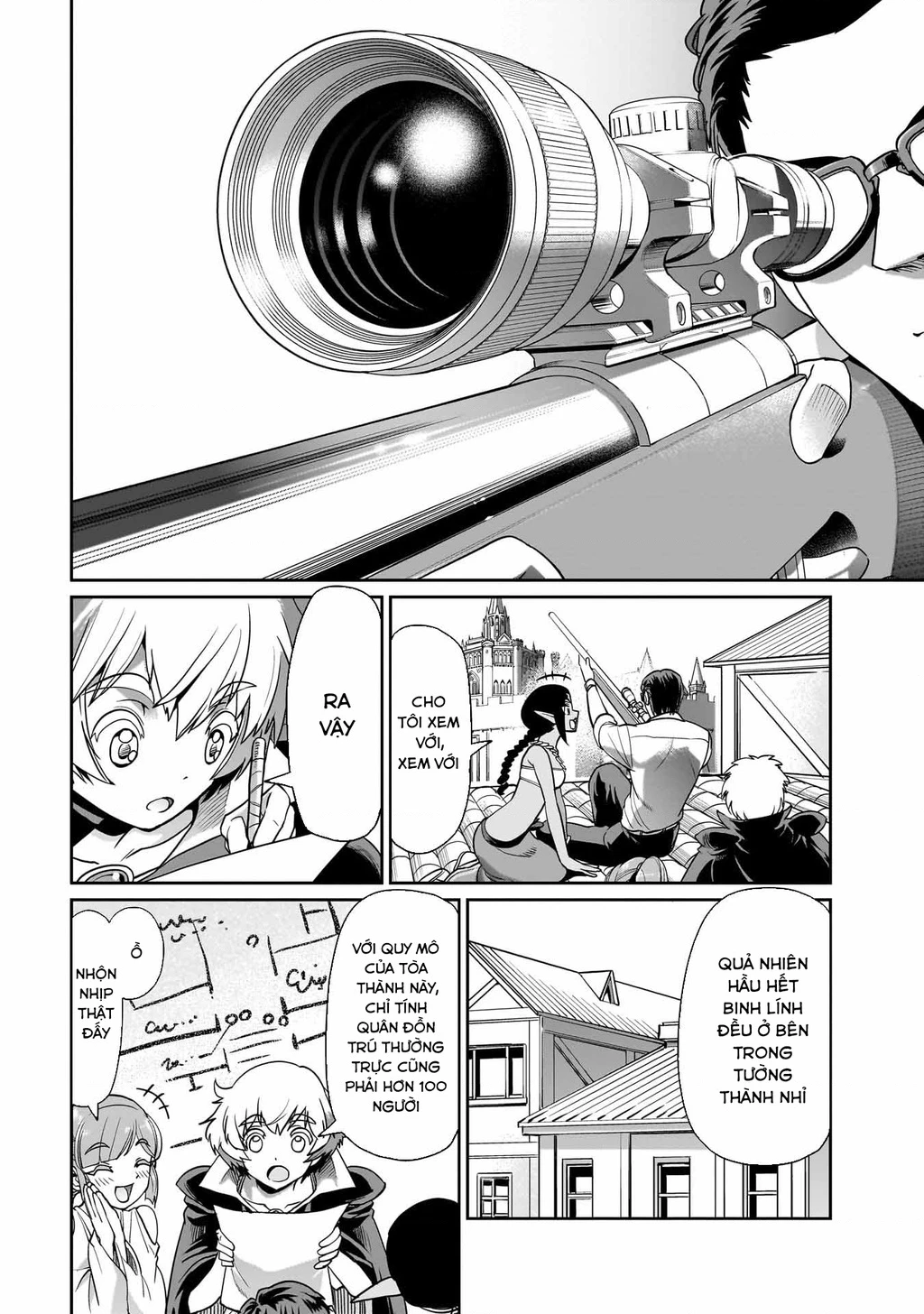 Cuộc Sống "Thiện Xạ" Của Ông Chú Được Triệu Hồi Sang Dị Giới Chapter 35 - 5