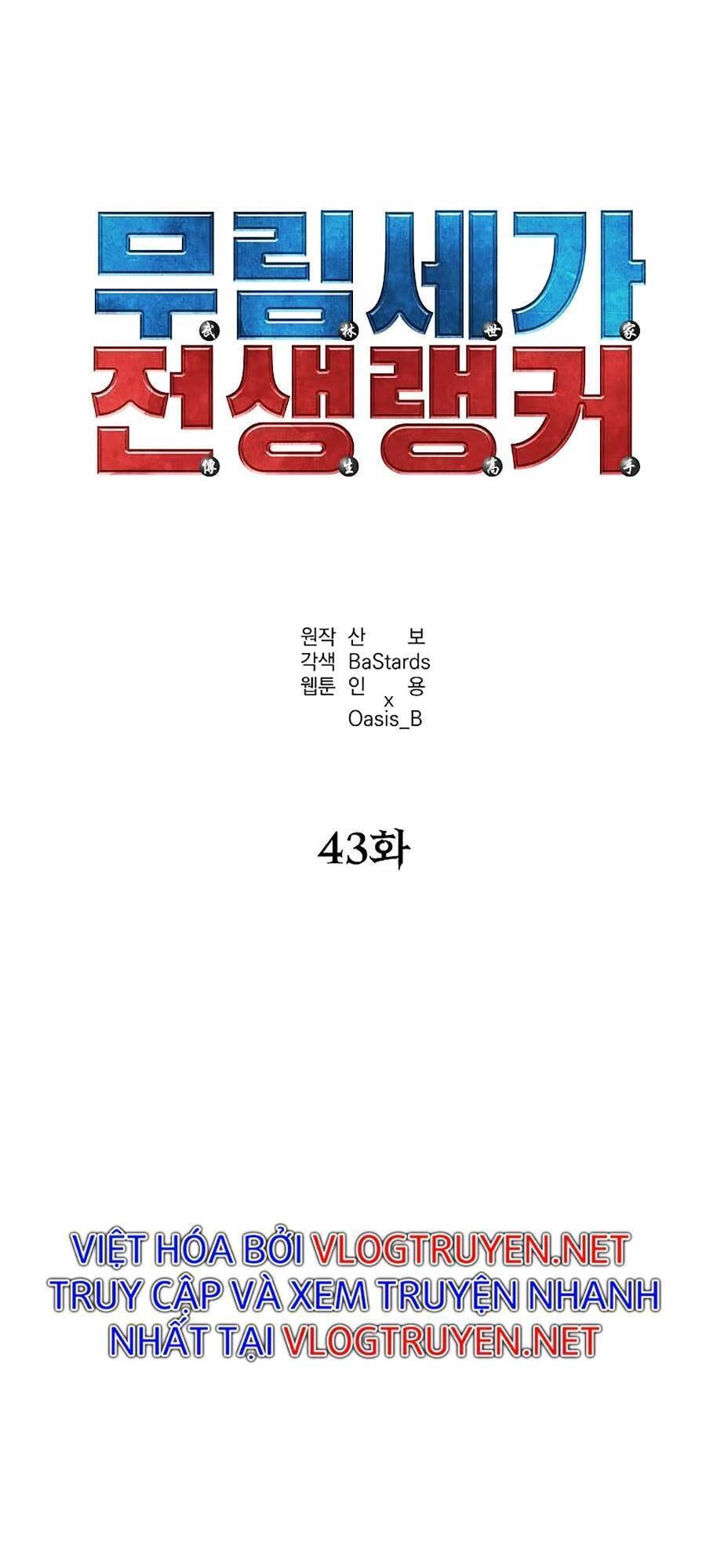 Sự Chuyển Sinh Vào Võ Lâm Thế Gia Của Ranker Chapter 43 - 53