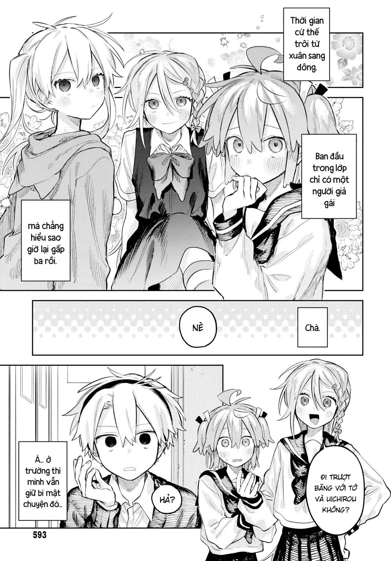 Josou Danshi wa Skirt wo Nugitai! Chapter  30 - 2