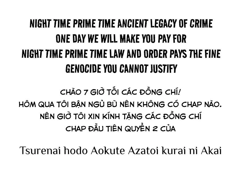 Xanh Của Lạnh Lùng. Đỏ Của Xảo Quyệt. Chapter 8 - 1