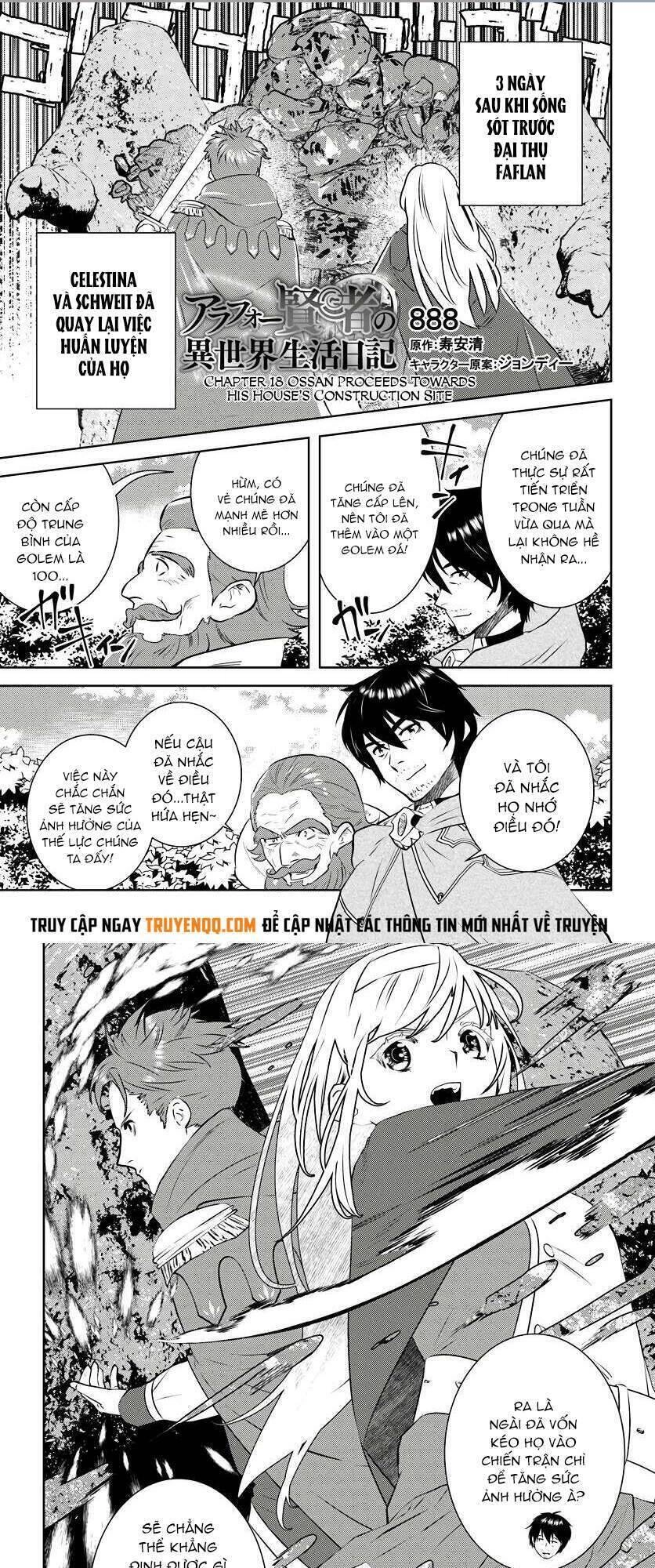 Around 40 Kenja No Isekai Seikatsu Nikki Chapter 18 - 2