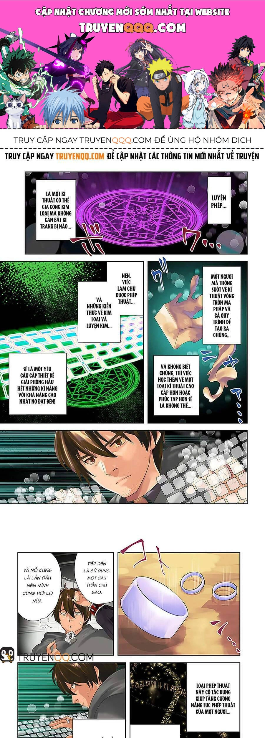 Around 40 Kenja No Isekai Seikatsu Nikki Chapter 19 - 1