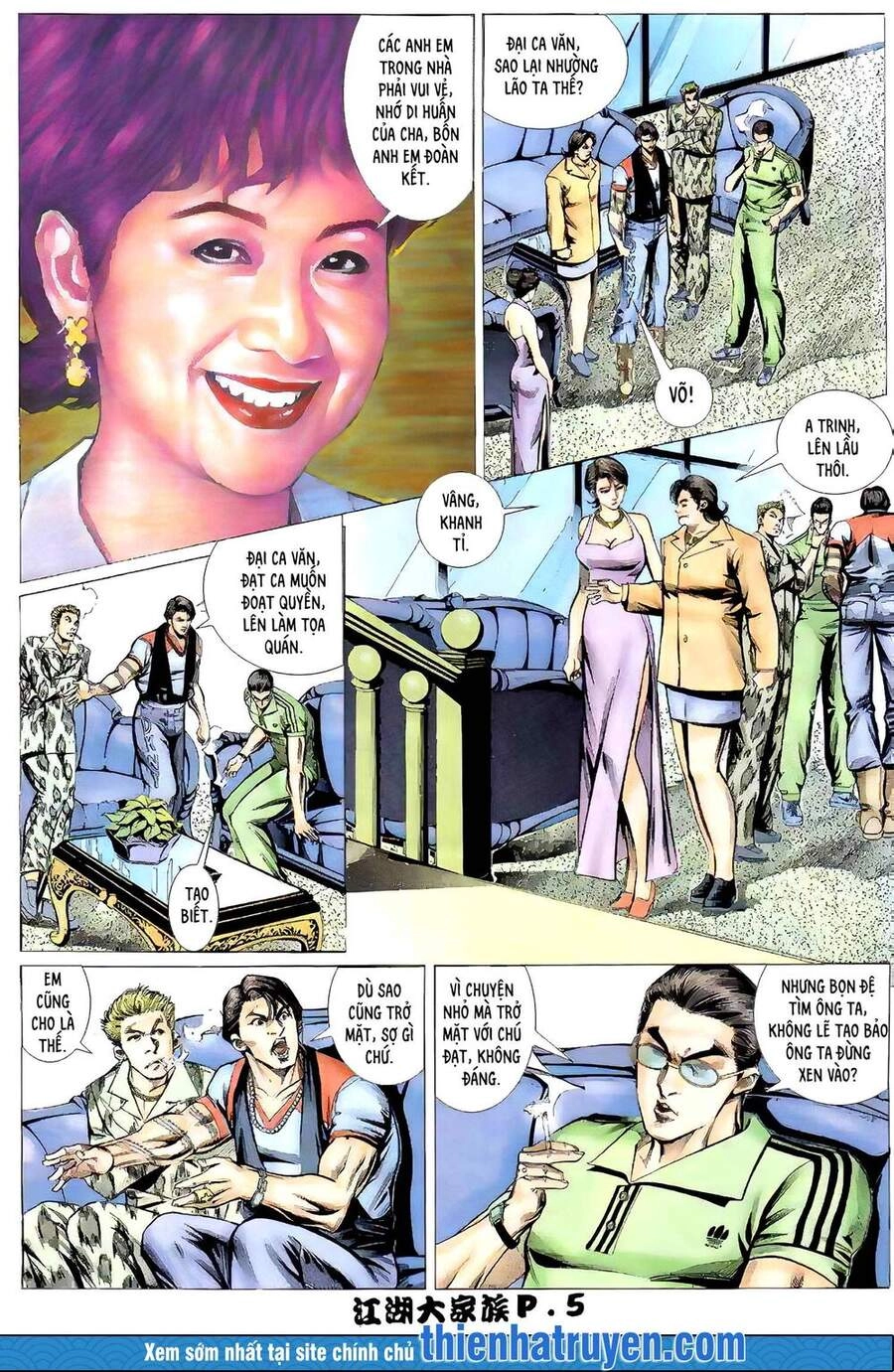 Giang Hồ Đại Gia Tộc Chapter 11 - 5