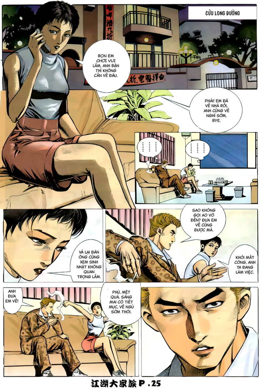 Giang Hồ Đại Gia Tộc Chapter 21 - 23