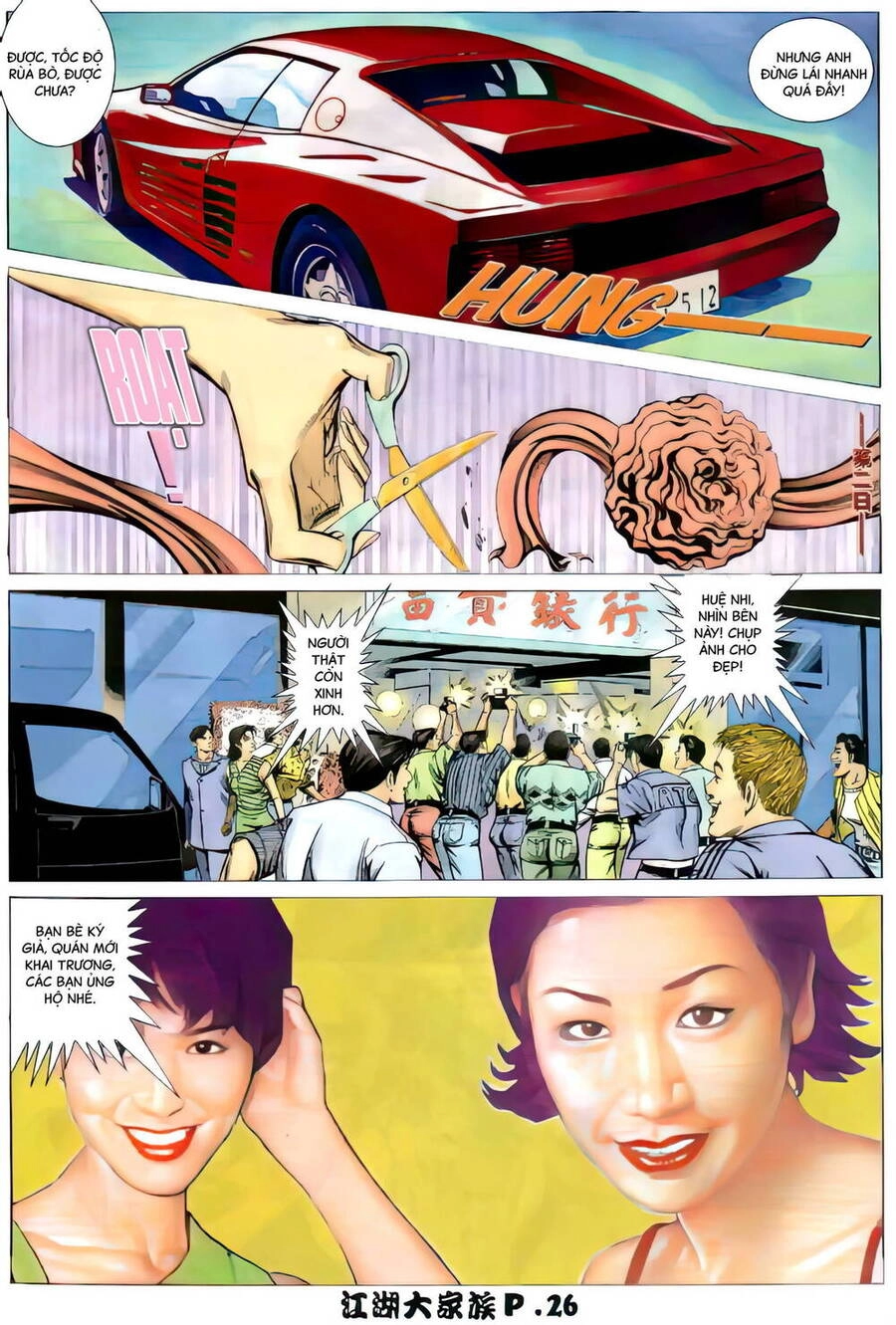 Giang Hồ Đại Gia Tộc Chapter 21 - 24