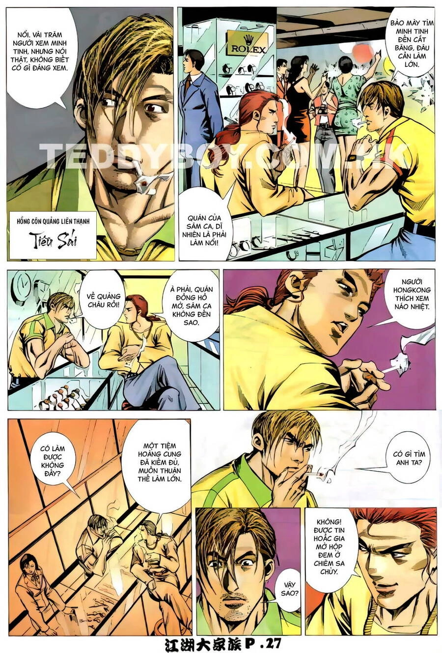 Giang Hồ Đại Gia Tộc Chapter 21 - 25