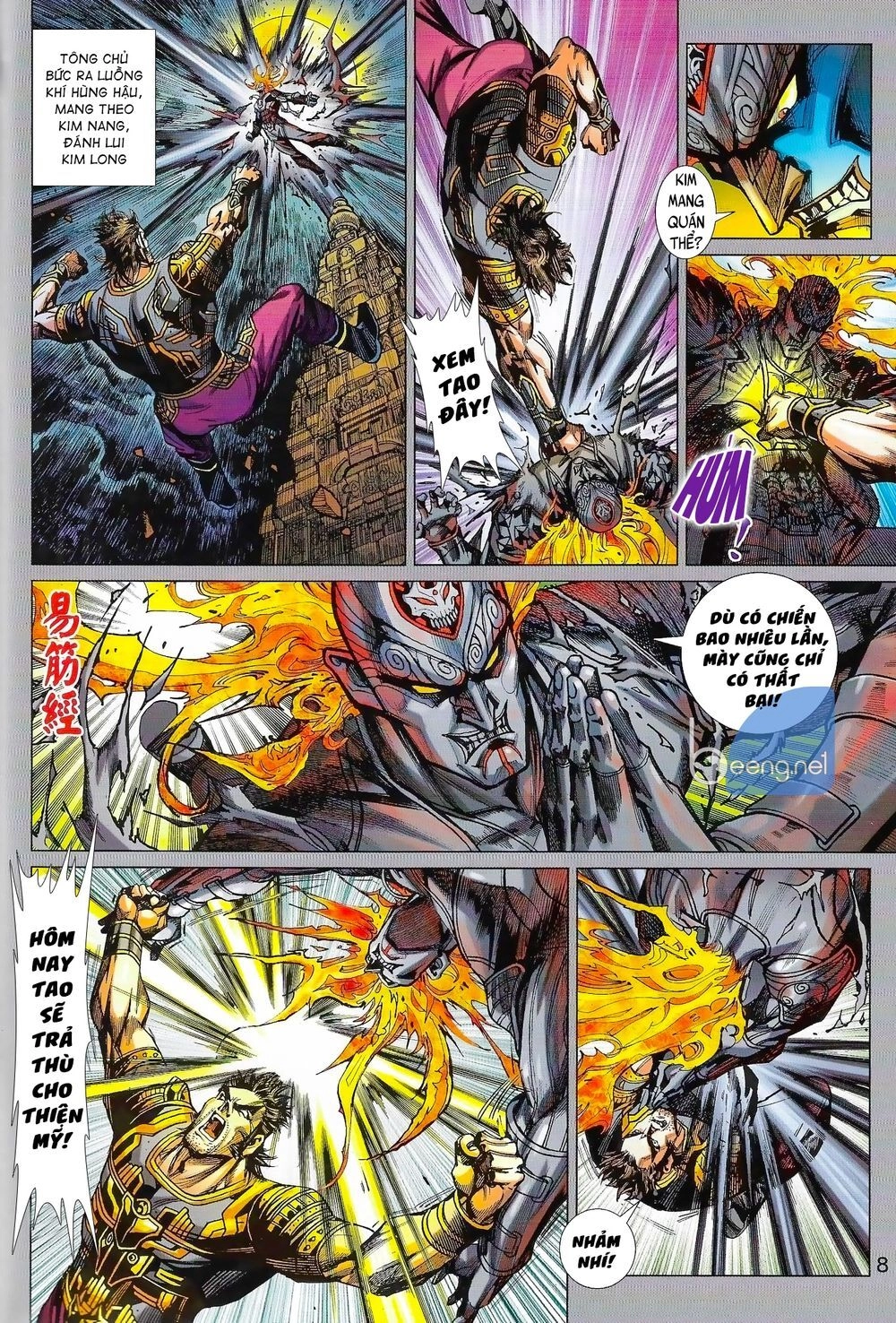 Long Hổ 5 Thế 3 Thế Cừu Chapter 1 - 8