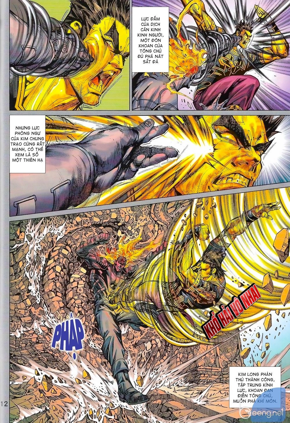 Long Hổ 5 Thế 3 Thế Cừu Chapter 1 - 12