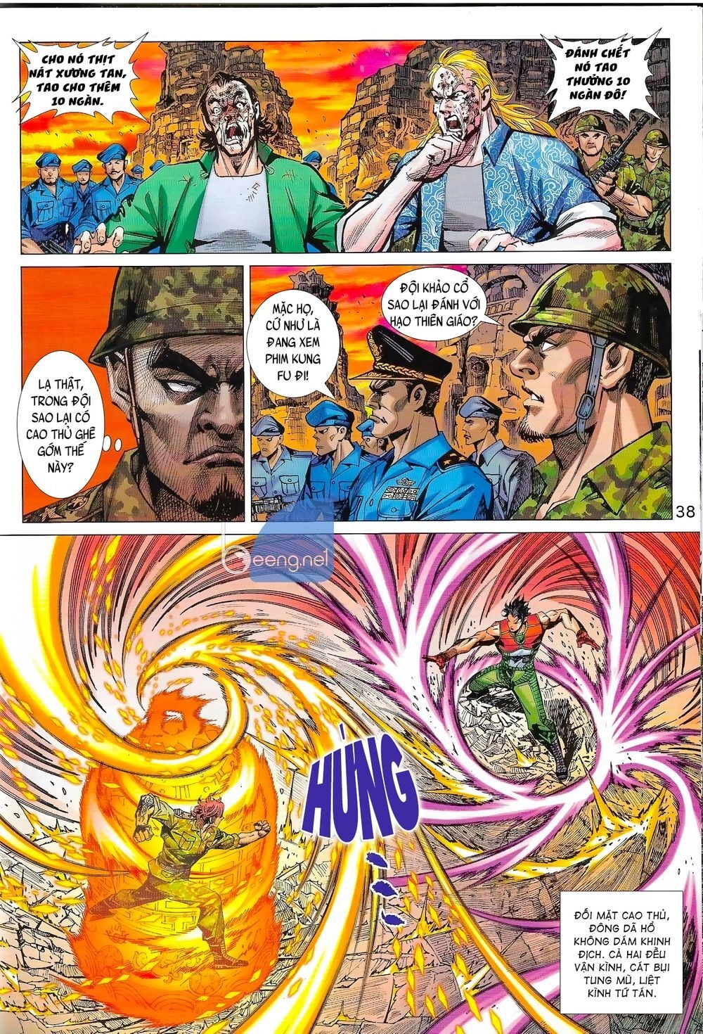 Long Hổ 5 Thế 3 Thế Cừu Chapter 2 - 18