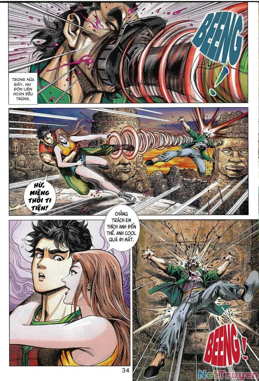 Long Hổ 5 Thế 3 Thế Cừu Chapter 4 - 14