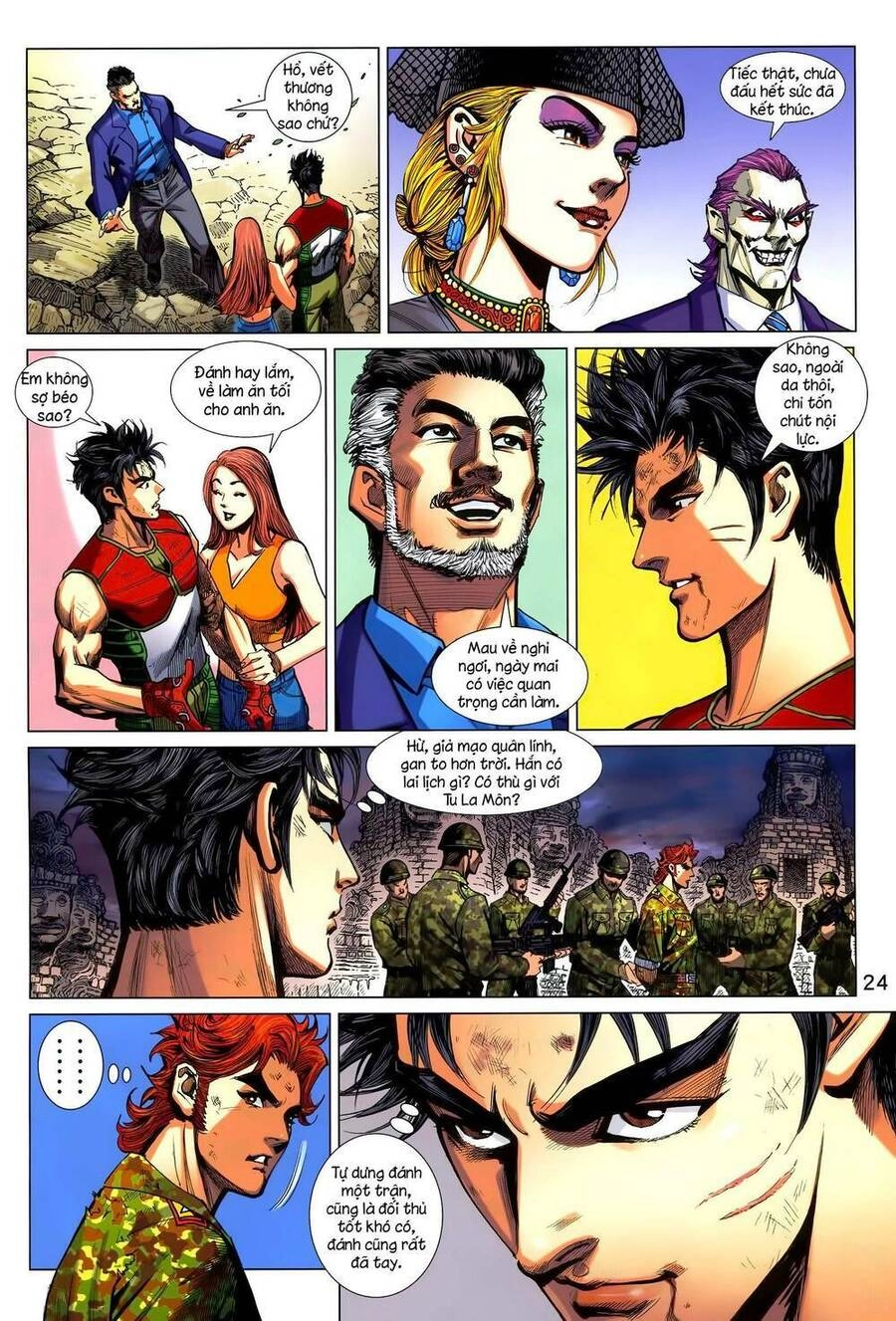 Long Hổ 5 Thế 3 Thế Cừu Chapter 6 - 8