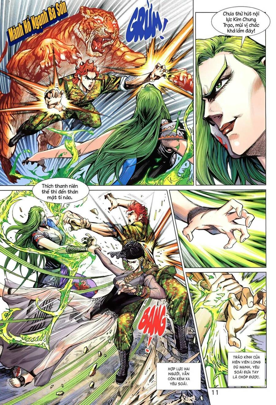 Long Hổ 5 Thế 3 Thế Cừu Chapter 7 - 10