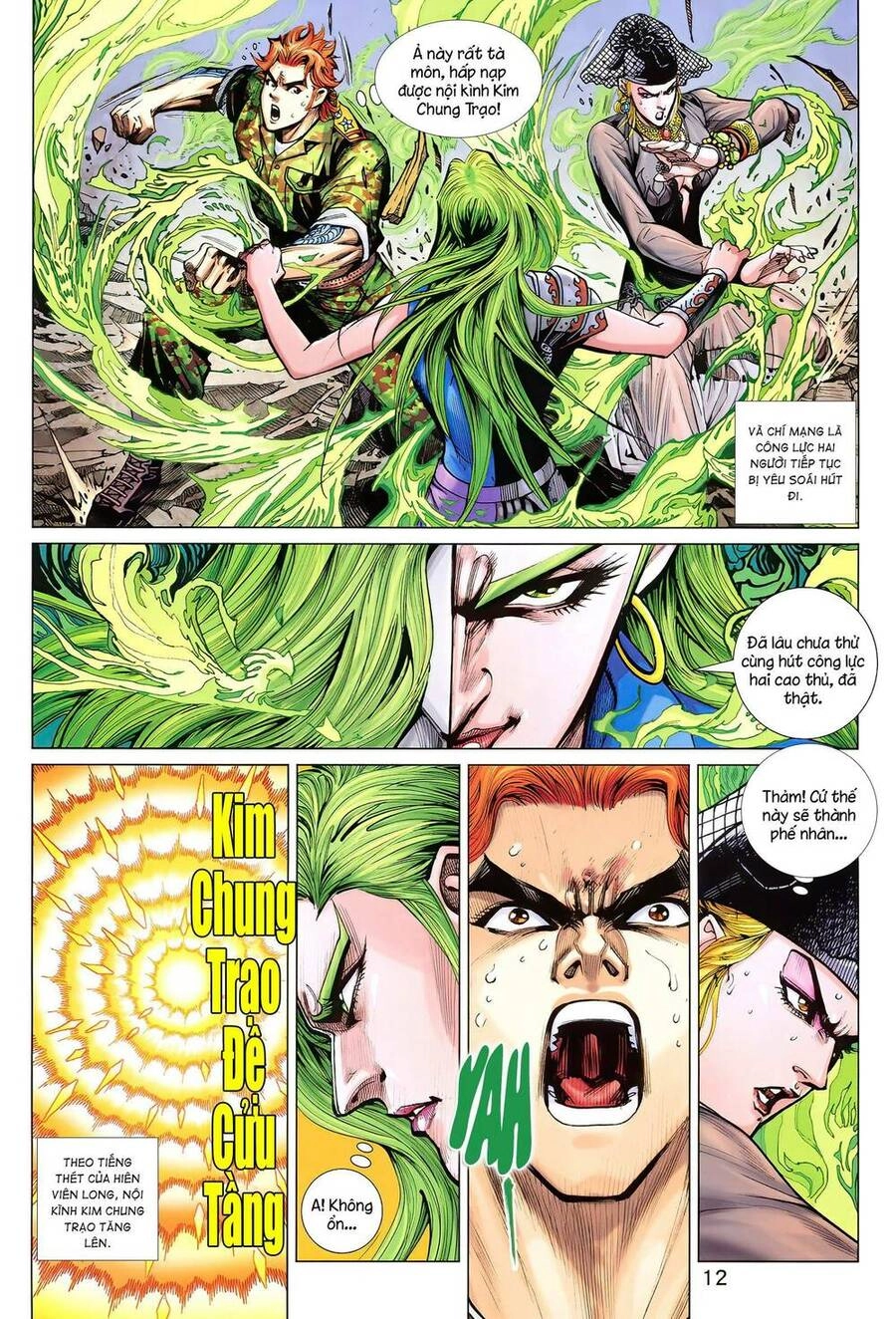 Long Hổ 5 Thế 3 Thế Cừu Chapter 7 - 11