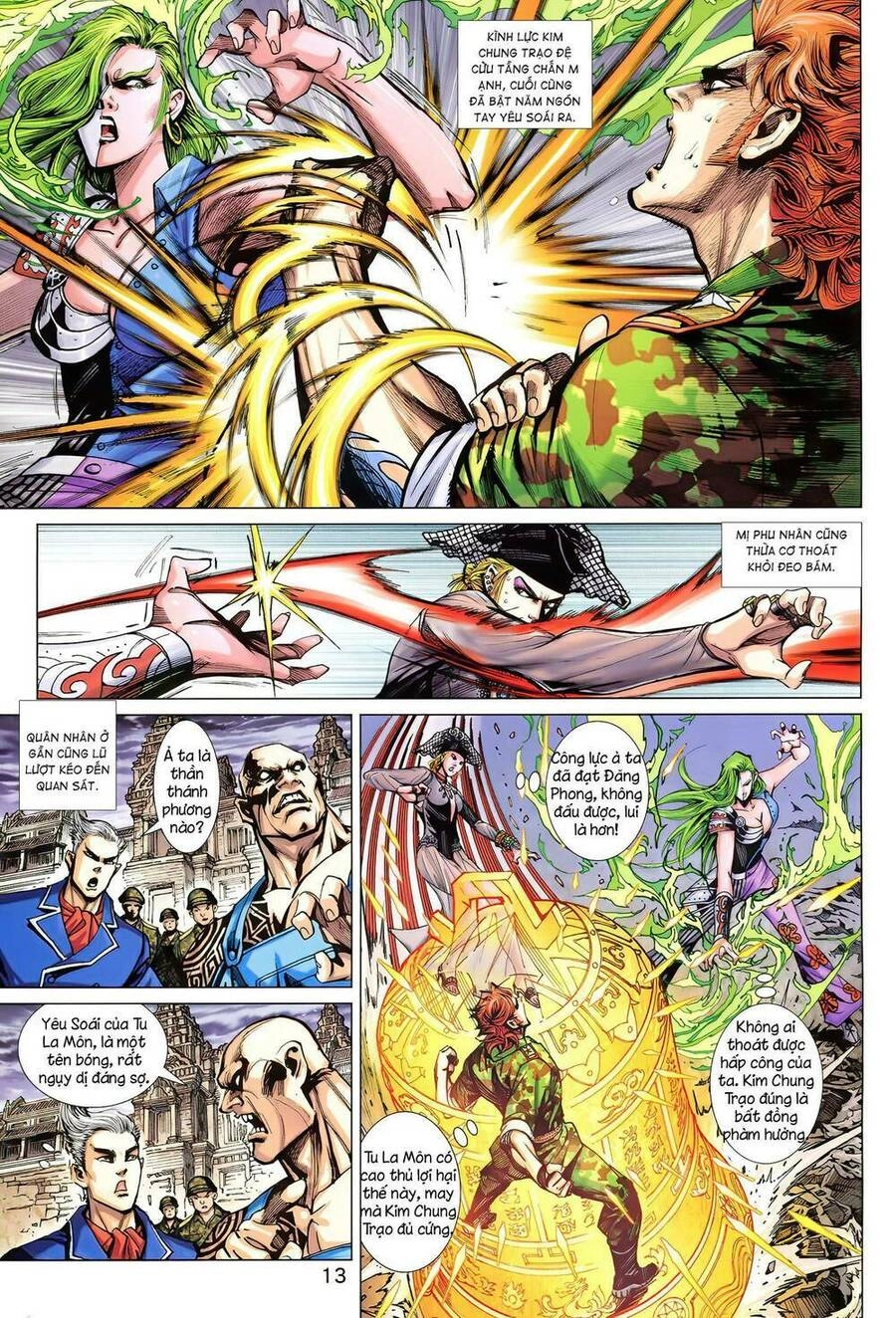 Long Hổ 5 Thế 3 Thế Cừu Chapter 7 - 12