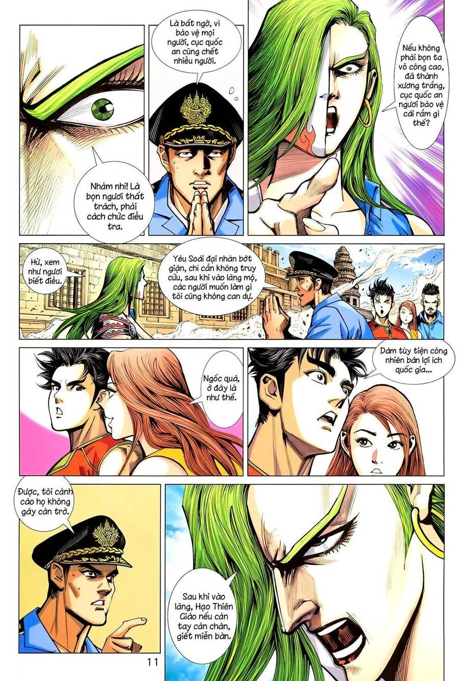 Long Hổ 5 Thế 3 Thế Cừu Chapter 9 - 10