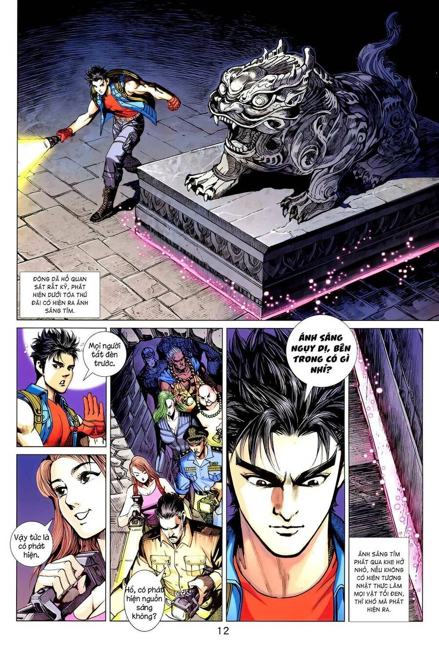 Long Hổ 5 Thế 3 Thế Cừu Chapter 11 - 11