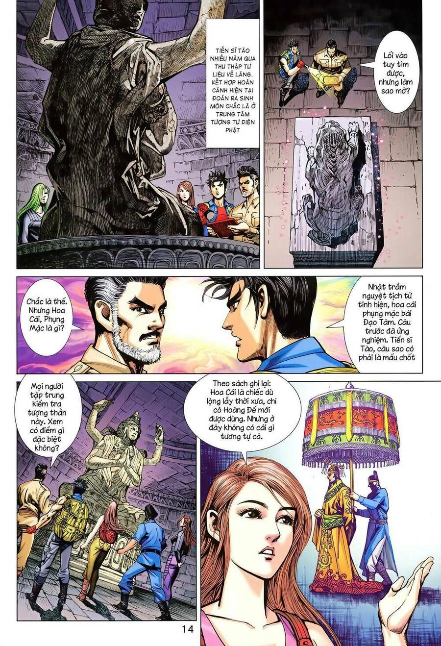 Long Hổ 5 Thế 3 Thế Cừu Chapter 11 - 13