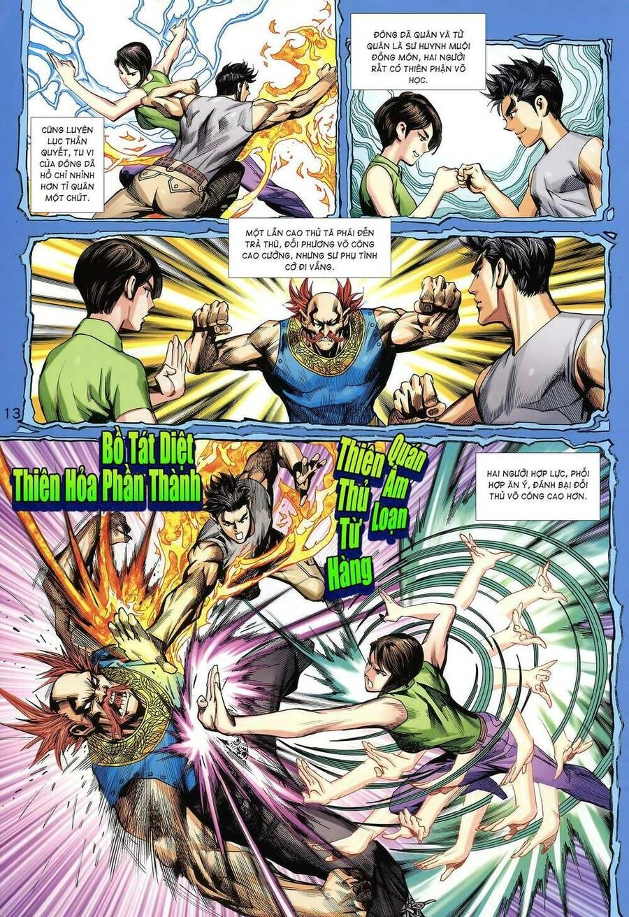 Long Hổ 5 Thế 3 Thế Cừu Chapter 13 - 13